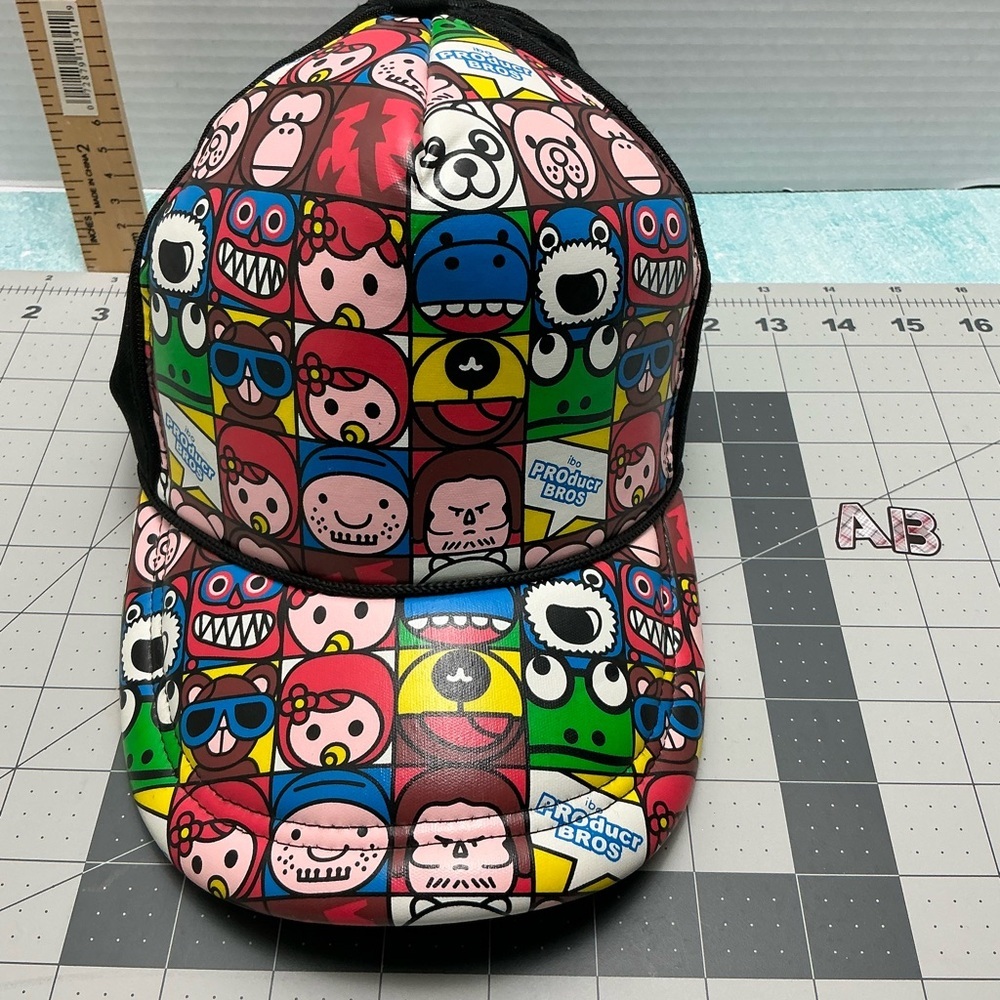 Producer bros SnapBack baseball cap- Colorful‎ Cartoon Character Cap